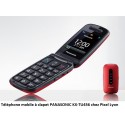 Panasonic KX-TU456EX téléphone GSM rouge à Lyon