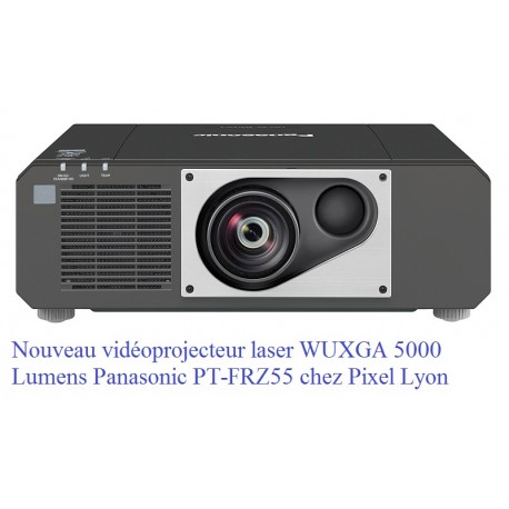 Panasonic PT-FRZ55B à Lyon vidéoprojecteur laser HD 5000 Lumens noir