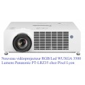 Panasonic PT-LRZ35 à Lyon vidéoprojecteur RGB/Led HD 3500 Lumens